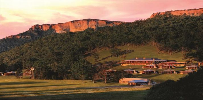 Australia. Eco resort ai piedi delle Blue Mountains: Wolgan Valley Resort &amp; Spa
